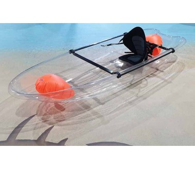 Kayak transparente "Vision" monoplaza
