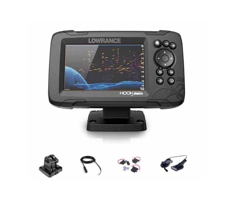 Sonda GPS Plotter Lowrance Hook Reveal 5 HDI 50/200