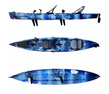 Kayak de Aletas doble "Racer Tandem"
