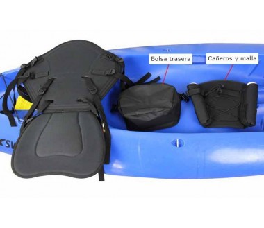 Asiento kayak acolchado con bolsa YK-06001