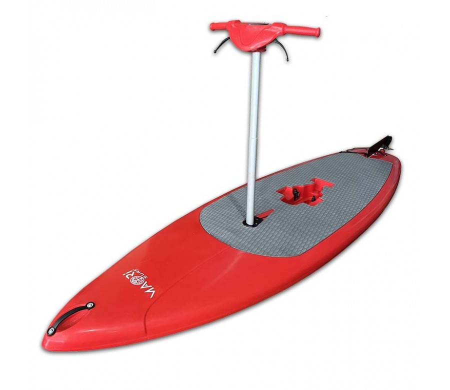 Tabla de paddle surf a pedales con hélice