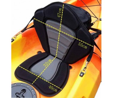 Asiento kayak acolchado con cañeros YK-06001