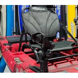 Cañero ajustable para kayak de pesca con base para rail