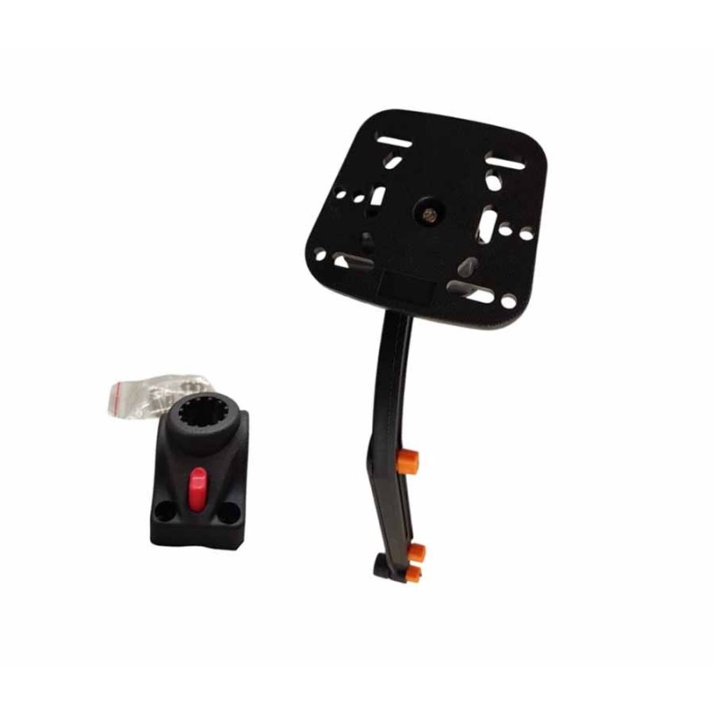 Soporte completo para sonda y transductor de kayak de pesca