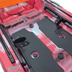 Kayak de Pesca Desmontable profesional a Remo con Timón