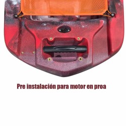 Kayak de Pesca Desmontable profesional a Remo con Timón