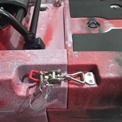 Kayak de Pesca Desmontable profesional a Remo con Timón