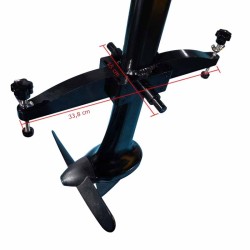 Pedalera de hélice para kayaks de Aletas