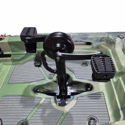 Pedalera de hélice para kayaks de Aletas