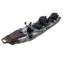 Kayak modular desmontable Taramay Tandem a Pedales de aletas