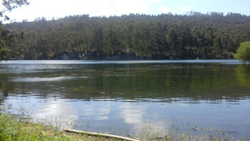 Embalse de Baiña, en Baiona