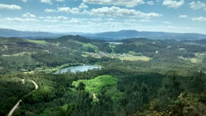 embalse de Castrogudín en Vilagarcía de Arousa