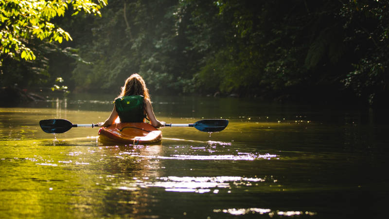 kayaking es saludable