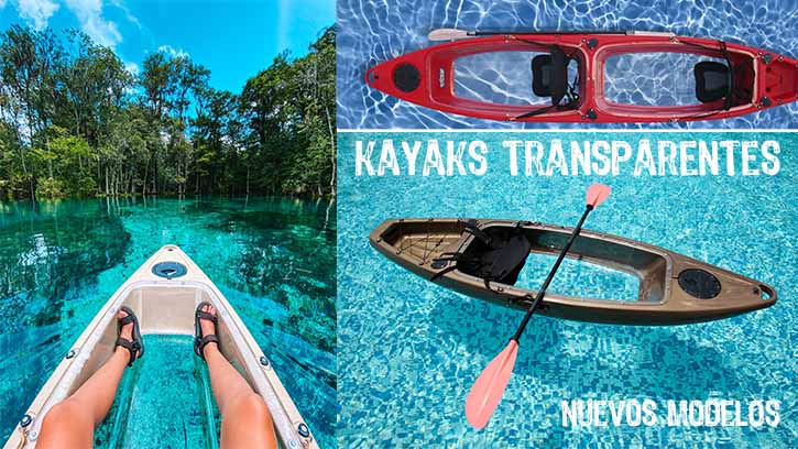 Kayaks transparentes