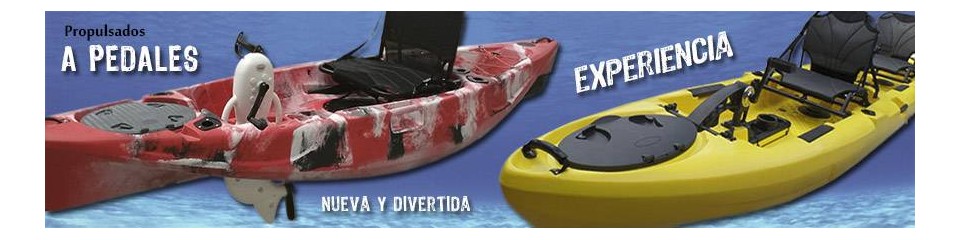 Kayaks a pedales
